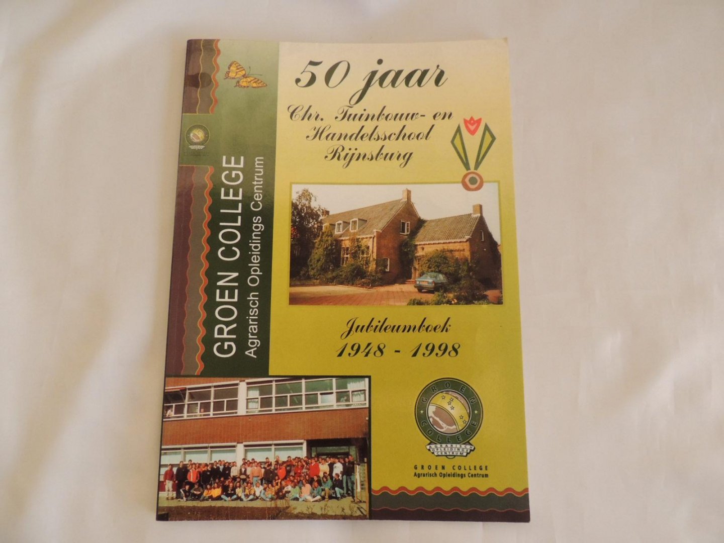 HAZENOOT-KOSTER, B. / PARRA, V.M. DE LA (SAMENSTELLING) - 50 Jaar Chr. Tuinbouw- en Handelsschool Rijnsburg. Jubileumboek 1948 - 1998