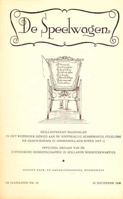 Meijers - De Speelwagen 3e Jaargang No. 12 10 December 1948