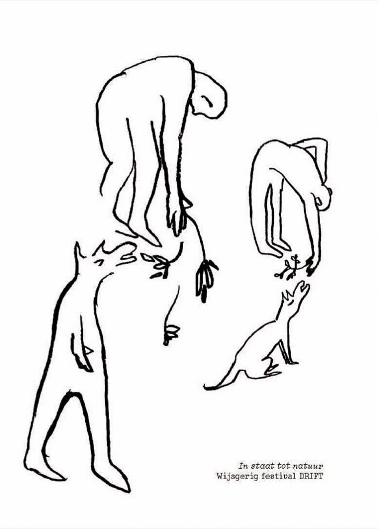 Jong, Rosa de, Dijk, Channa van, Krans, Anna, Norden, Liesbeth van, Rijneveldshoek, Tessel - Drift 2016 .  In staat tot natuur . ( Wijsgerig festival DRIFT 2016 . )