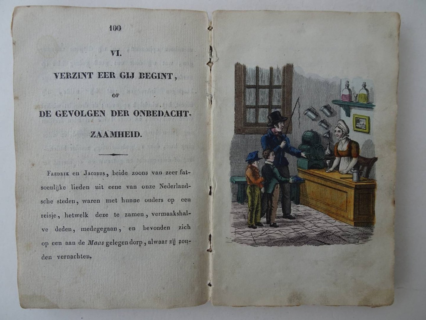 J.V.. - Tijdwinst in ledige oogenblikken. Een geschenk voor de jeugd.