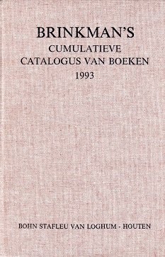  - Brinkman's cumulatieve catalogus van boeken 1993: Bibliografie