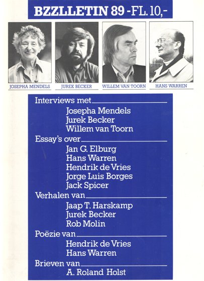 Diepstraten, Johan en Phil Muysson - Bzzlletin nr. 89