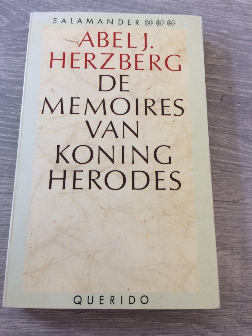 Herzberg - Memoires van koning herodes / druk 3ER