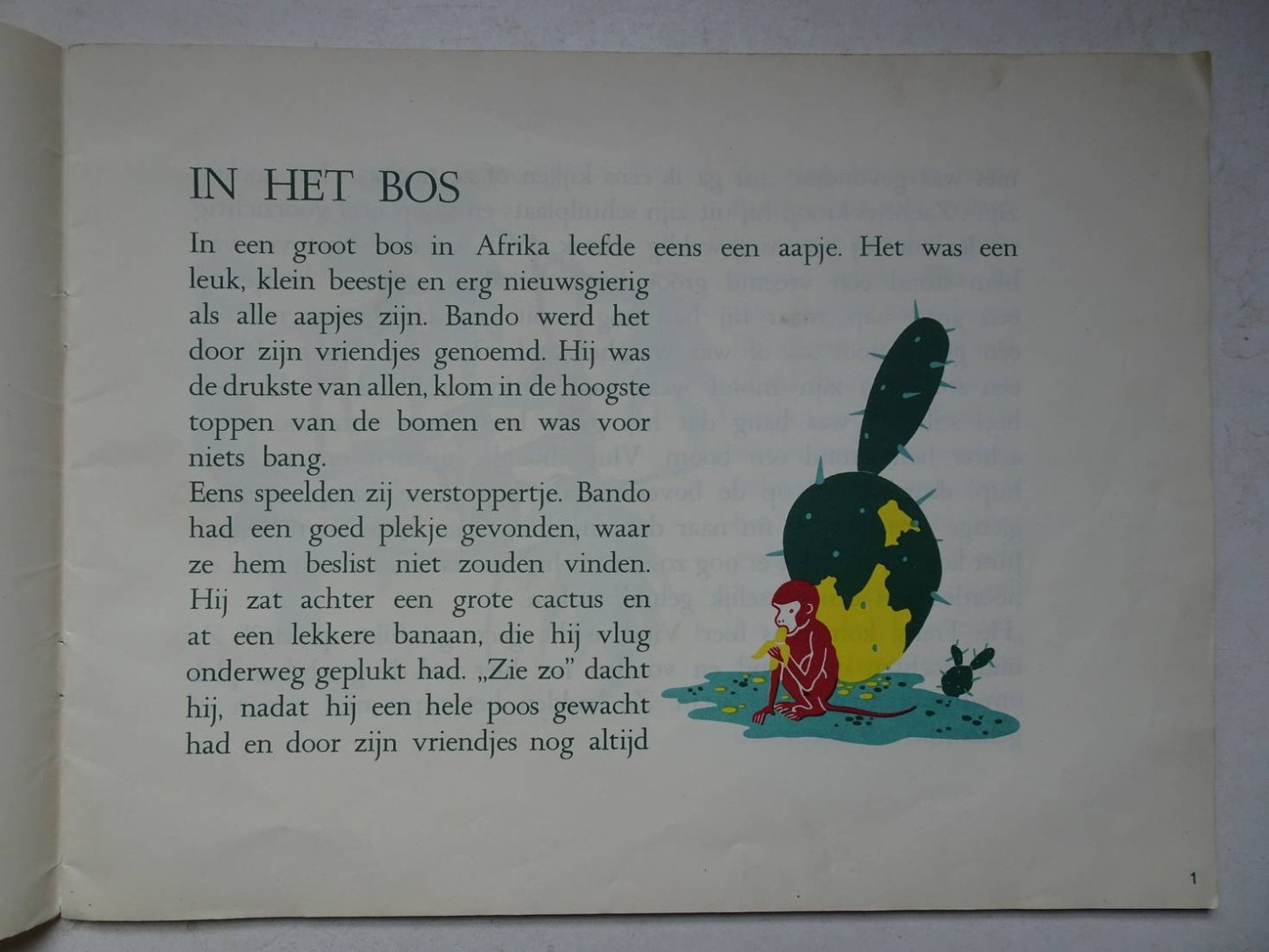 Spiegel, M.. - De avonturen van Bando het aapje.