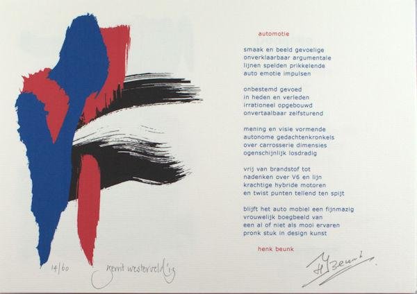 Beunk, Henk. - Weinig namen heeft de droom.