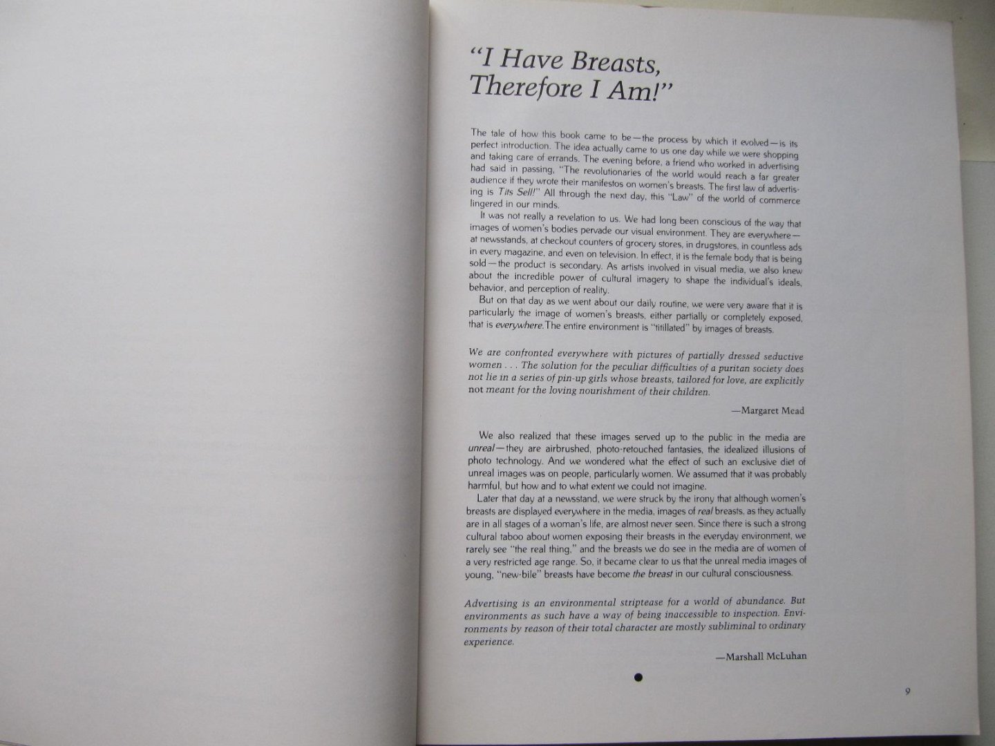 Daphna Ayalah and Isaac J. Weinstock - Breasts / Women speak about hteir breasts and their lives.