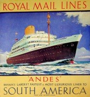 Royal Mail Lines - Brochure Royal Mail Lines Andes