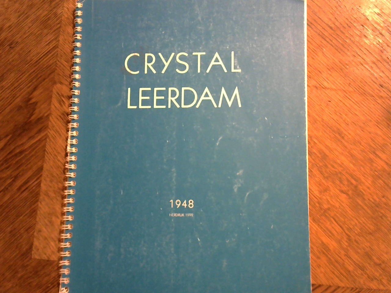 N.V. Nederlandsche glasfabriek "Leerdam" - Crystal Leerdam. Catalogus 1948, gewijzigde herduk 1999. Design gedocumenteerd 3