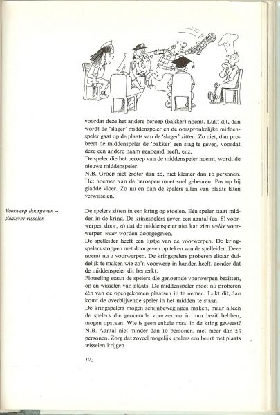 Vrolijk, Mr. M .. voorzitter .. Ten geleide .. met veel foto's en tekeningen - Het nieuwe spelenboek