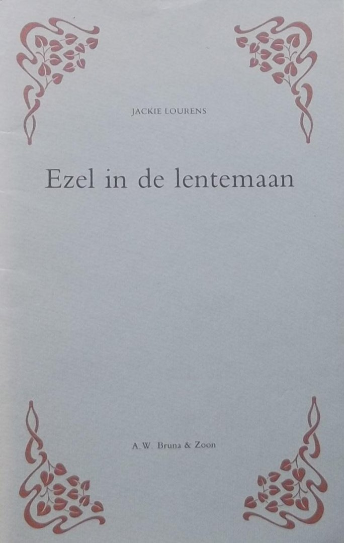 Lourens, Jackie - Ezel in de lentemaan