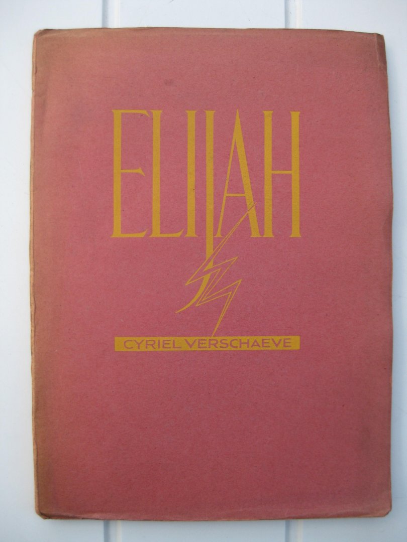 Verschaeve, Cyriel - Elijah.