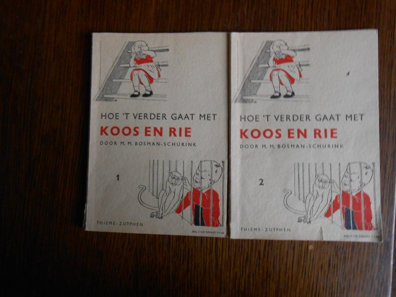 Bosman-Schurink M M - Hoe 't verder gaat met Koos en Rie 1 en 2