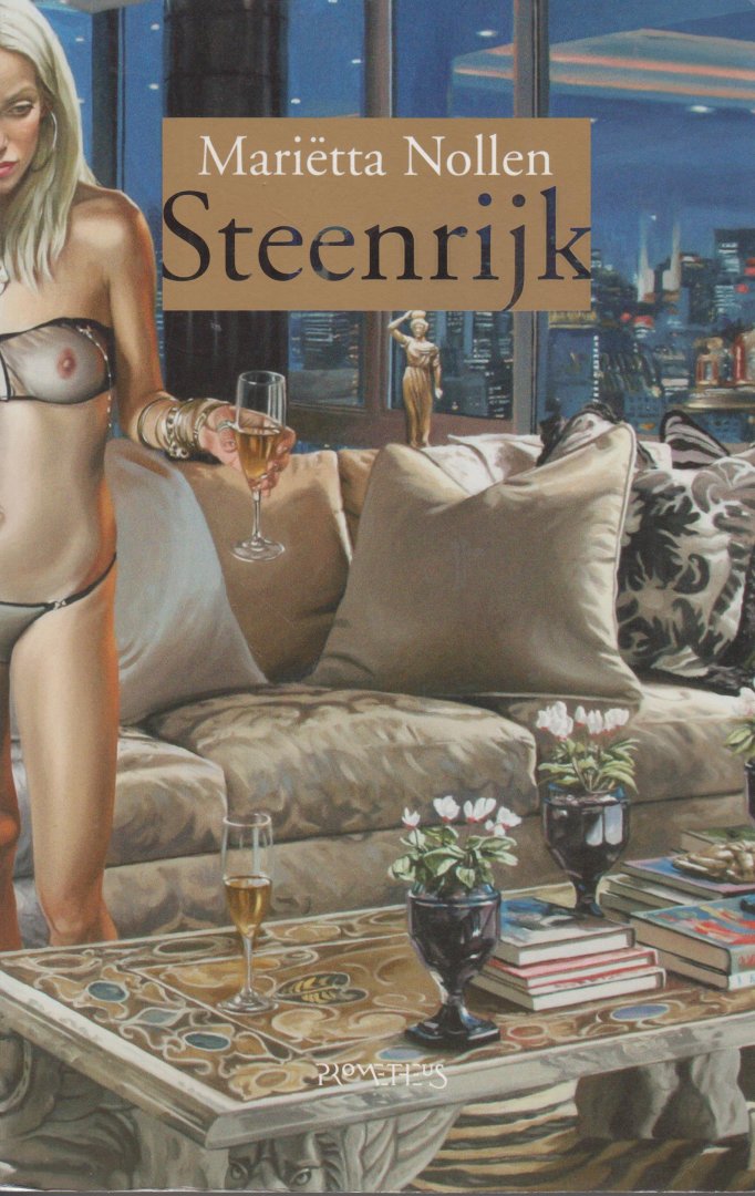 Steenrijk (1966), Marietta - Steenrijk - Een succesvolle Brabantse projectontwikkelaar met faalangst streeft naar rijkdom als bewijs van succes. Het naderend onheil is onafwendbaar. Debuutroman