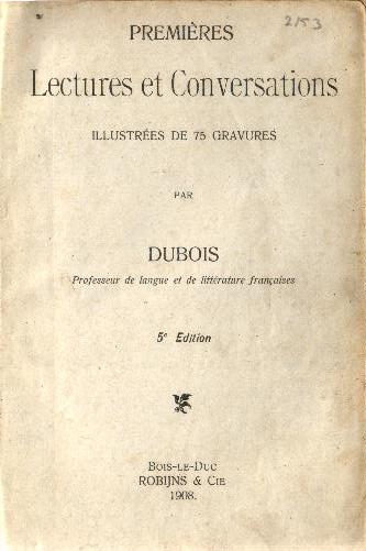 Dubois - Lectures et Conservations