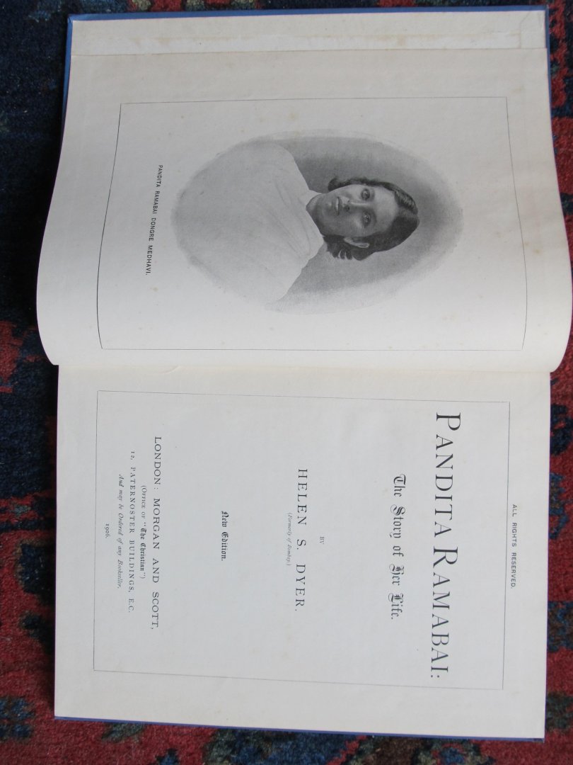 Dyer, Helen S. - PANDITA RAMABAI The story of her life