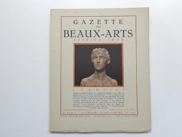  - Gazette des Beaux-Arts, février 1939