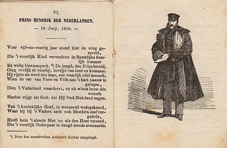 SOESTDIJK - Een tuiltje van zeven dichtbloemen, aan het vorstlijk jagtslot van Soestdijk gewijd.