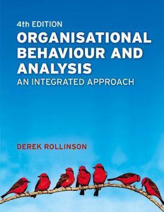 Derek Rollinson - Organisational Behaviour & Analysis