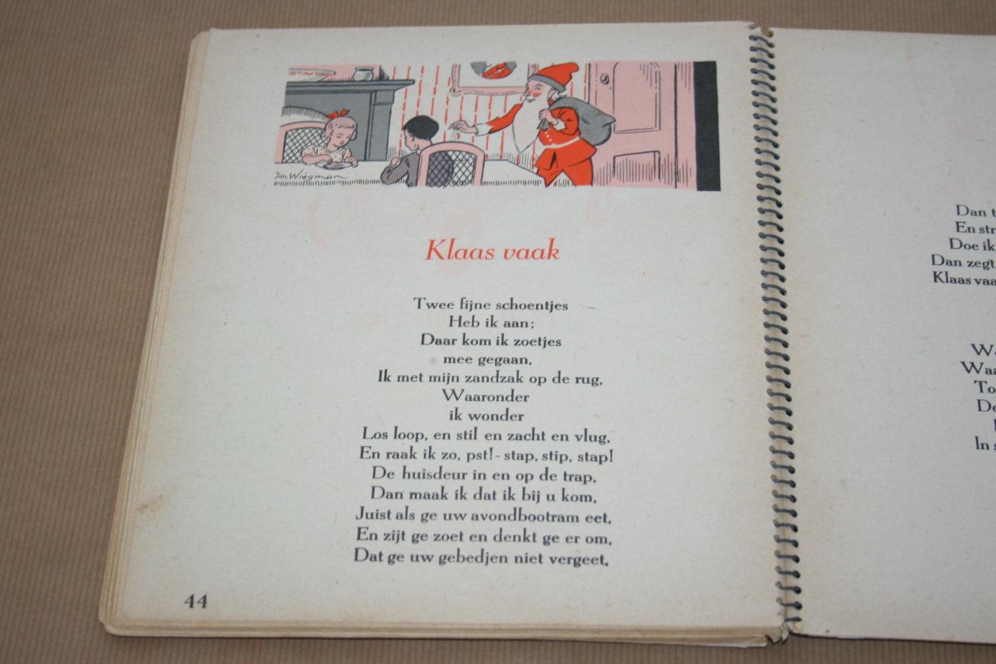 Jan Wiegman - Hop Marjanneke  --  Een bundel kinderversjes uit Oma's jeugd