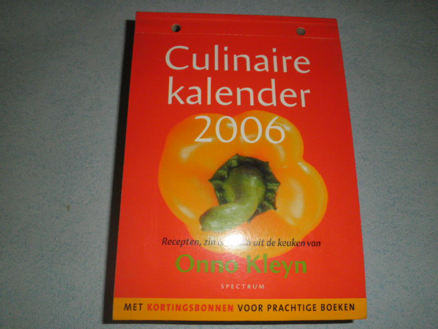 Kleyn O - Culinaire kalender 2006