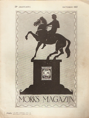 Son, C. van (hoofdred.) - Morks Magazijn - 29e jaargang (october 1927) -- met bijlage van `Zij, Maandblad voor de vrouw`