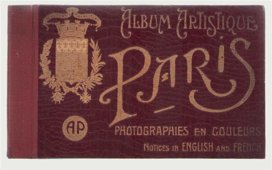n.n - Album artistique Paris : notices in English and French.