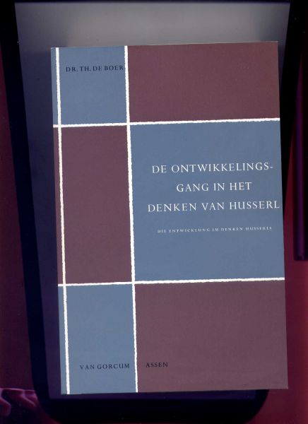 BOER, DR. TH. DE - De ontwikkelingsgang in het denken van Husserl (Die Entwicklung im Denken Husserls)