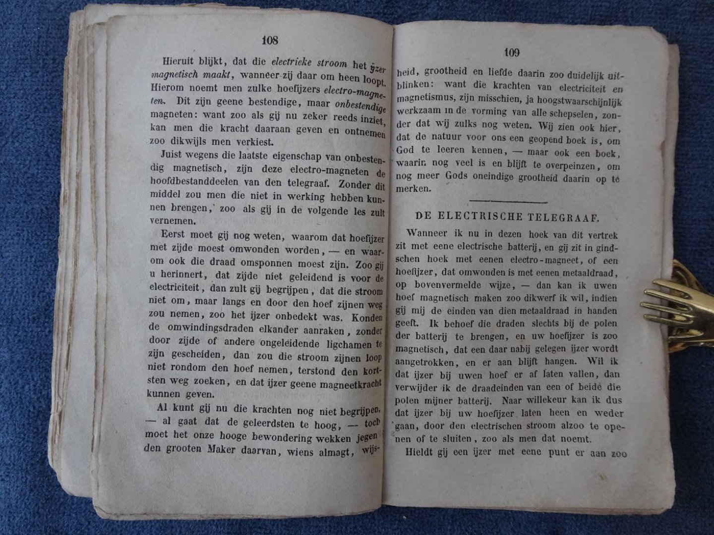 Cruger, F.E.J. / S.L. Brug. - Volks-natuurkunde voor de hoogste en middelste klasse der lagere school en voor huisgezinnen.