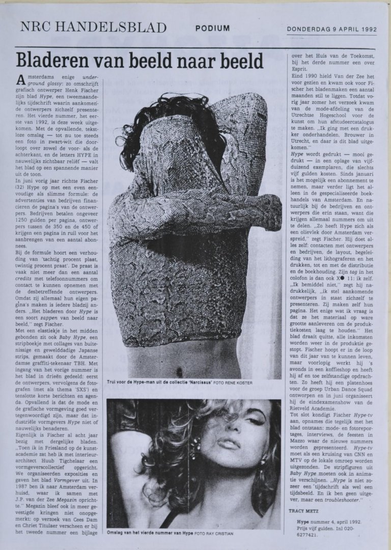 Heyne, Henk Fischer - Hype issue 4 - April 1992