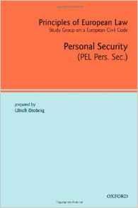 Drobnig, Ulrich (ed.) - Personal Security Contracts (European Civil Code).
