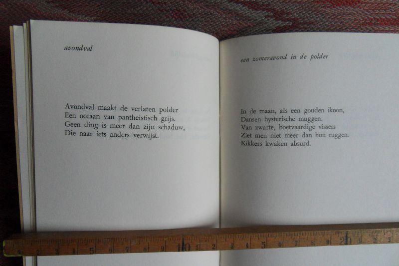 Kooyman, Henk. [1928 - 1988]. - Geopsychisch. - Gedichten.