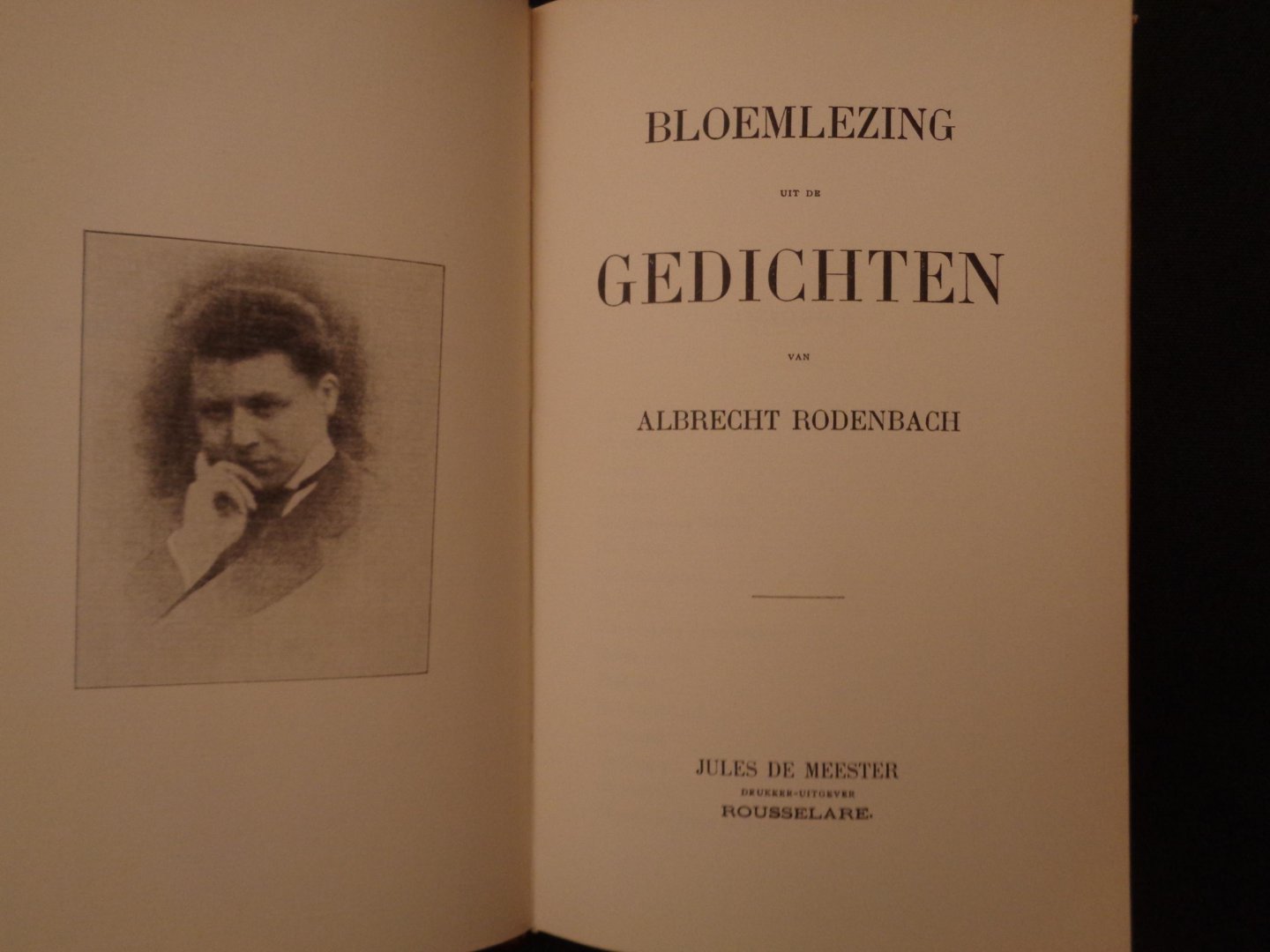 albrecht  Rodenbach - Bloemlezing uit de gedichten / druk 1