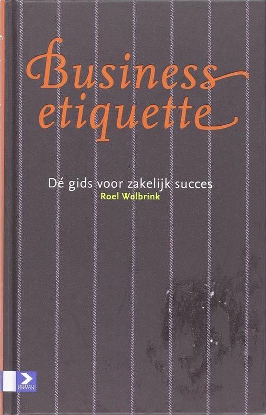 Wolbrink, Roel - Business etiquette