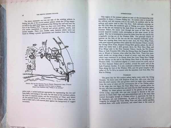 Carroll Brown Malone - History of the Peking Summer Palaces under the Ch'ing Dynasty