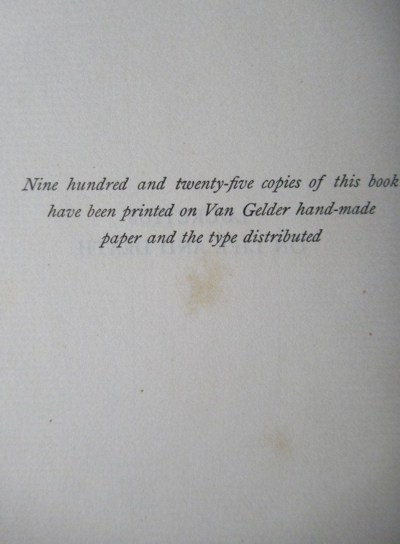Mallock, W.H. - Lucretius On life and death. In the metre of Omar Khayy'am