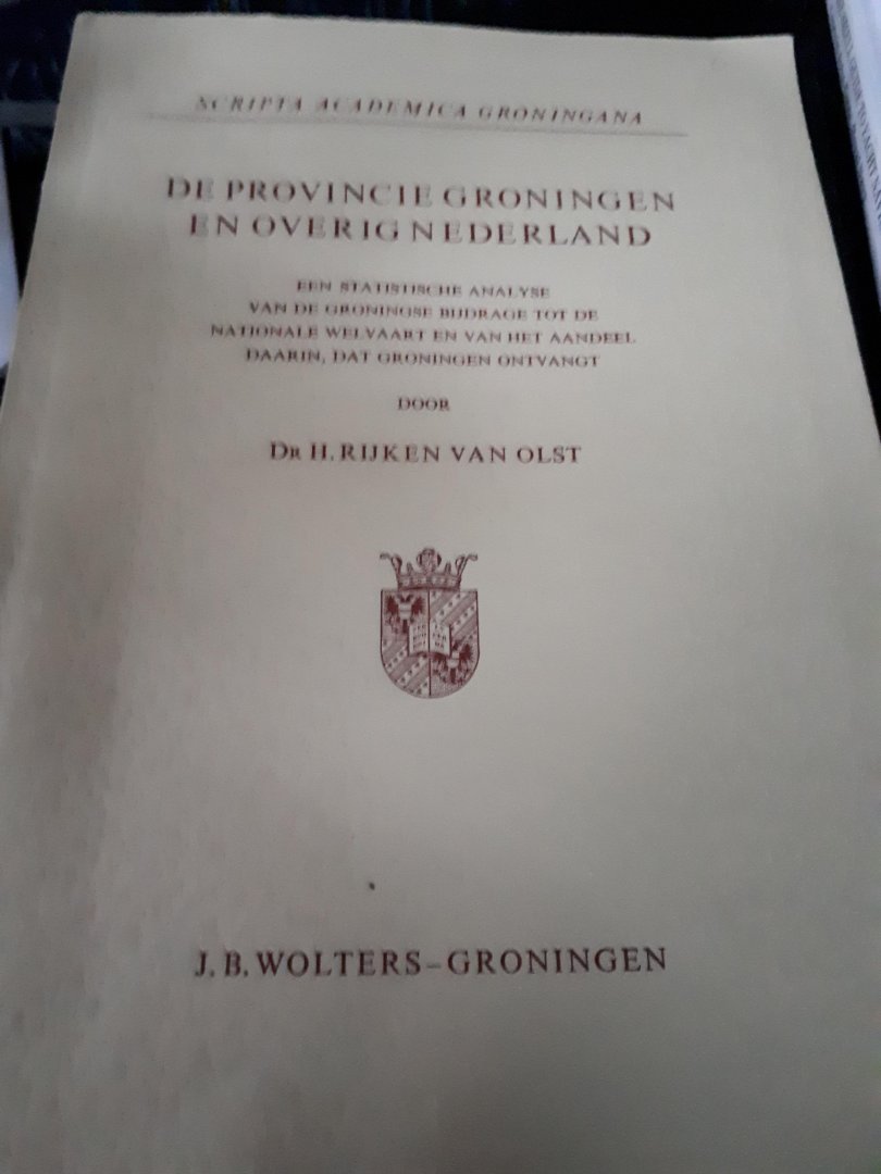 Rijken van Olst - De provincie Groningen en overig Nederlans