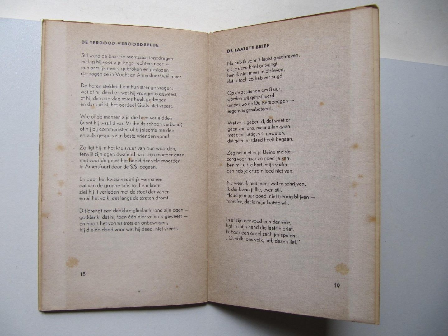 J. Geestzwaard - Voorwaarts en niet vergeten - Gedichten