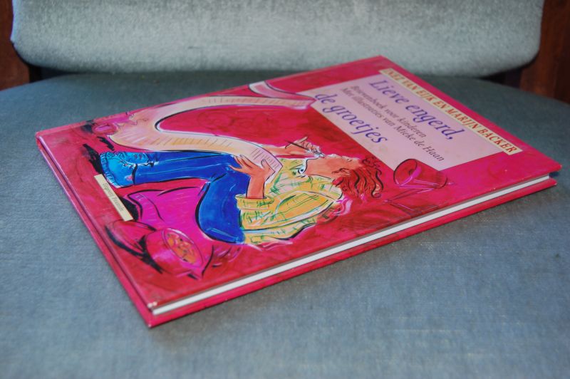Eijk, Inez van  / Backer, Marijn - Lieve engerd, de groetjes / Brievenboek voor kinderen / Met illustraties van Mieke de Haan