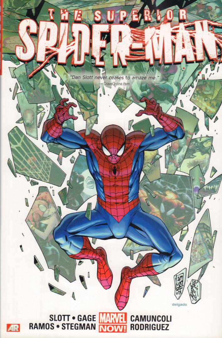 Slott / Ramos / Elson / Stegma / Camuncoli / Gage / Rodriguez - The Superior Spiderman Volume 1 + 2 + 3, hardcovers + stofomslag, gave staat (nieuwstaat)
