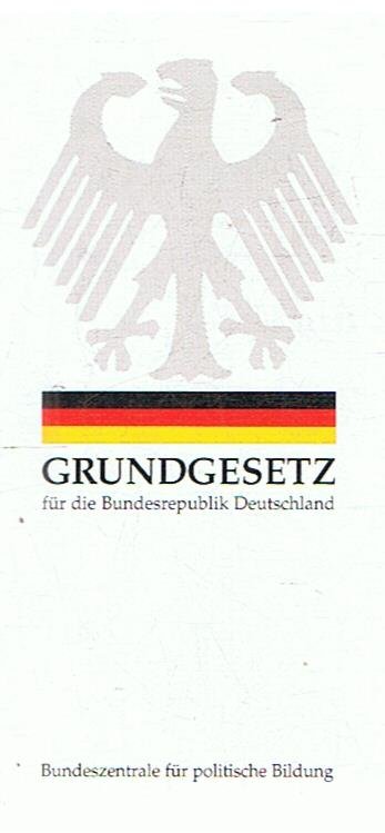 Redactie - Grundgesetz - fur die Bundesrepublik Deutschland