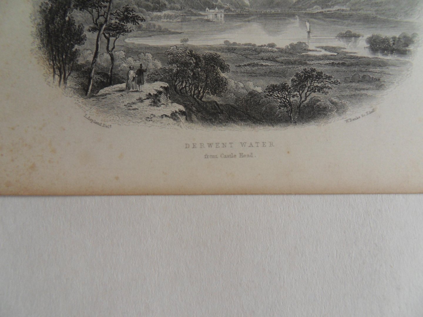Garnett, J. - Garnett`s Views of the English Lakes. - Keswick District. [ Omslag met 11 losse gravures ].