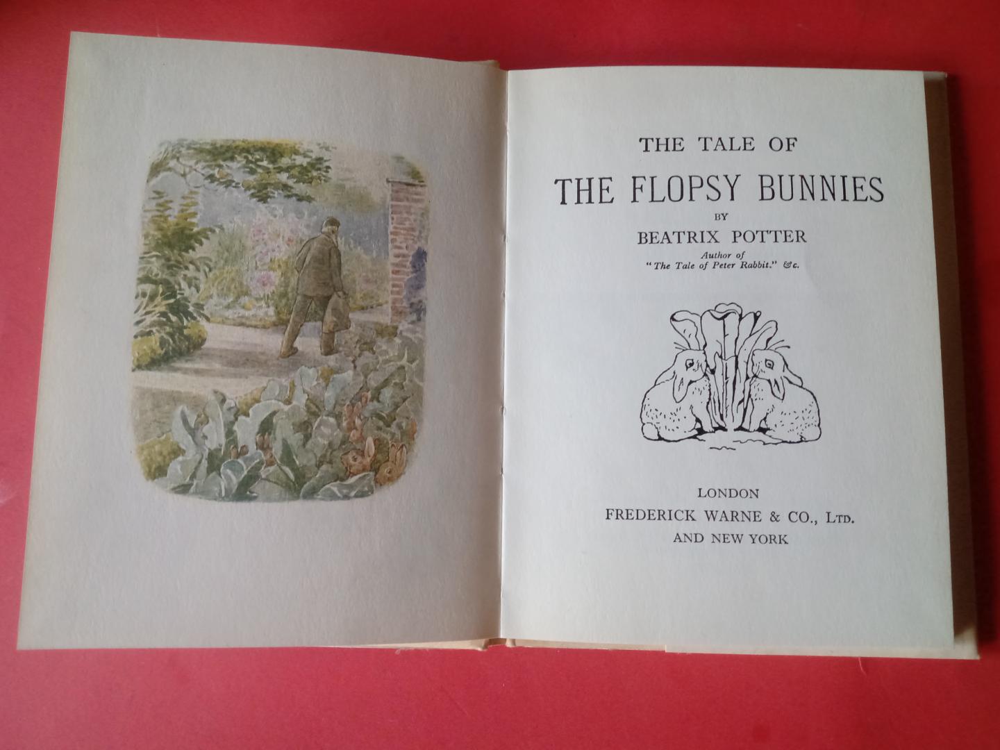 Beatrix Potter, ( nr 10 ) - The Tale of the Flopsy Bunnies