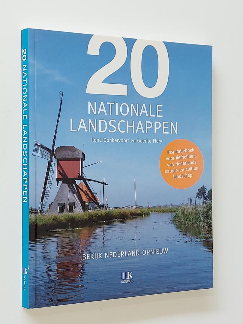 Donkervoort, I. / Flury, G. - 20 Nationale Landschappen - bekijk Nederland opnieuw