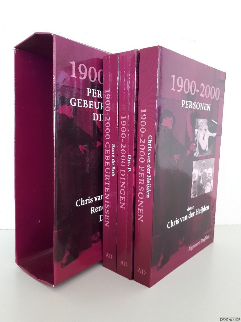 Heijden, Chris van der & René de Bok & Drs, P. - 1900-2000 personen, dingen, gebeurtenissen: eeuwserie AD