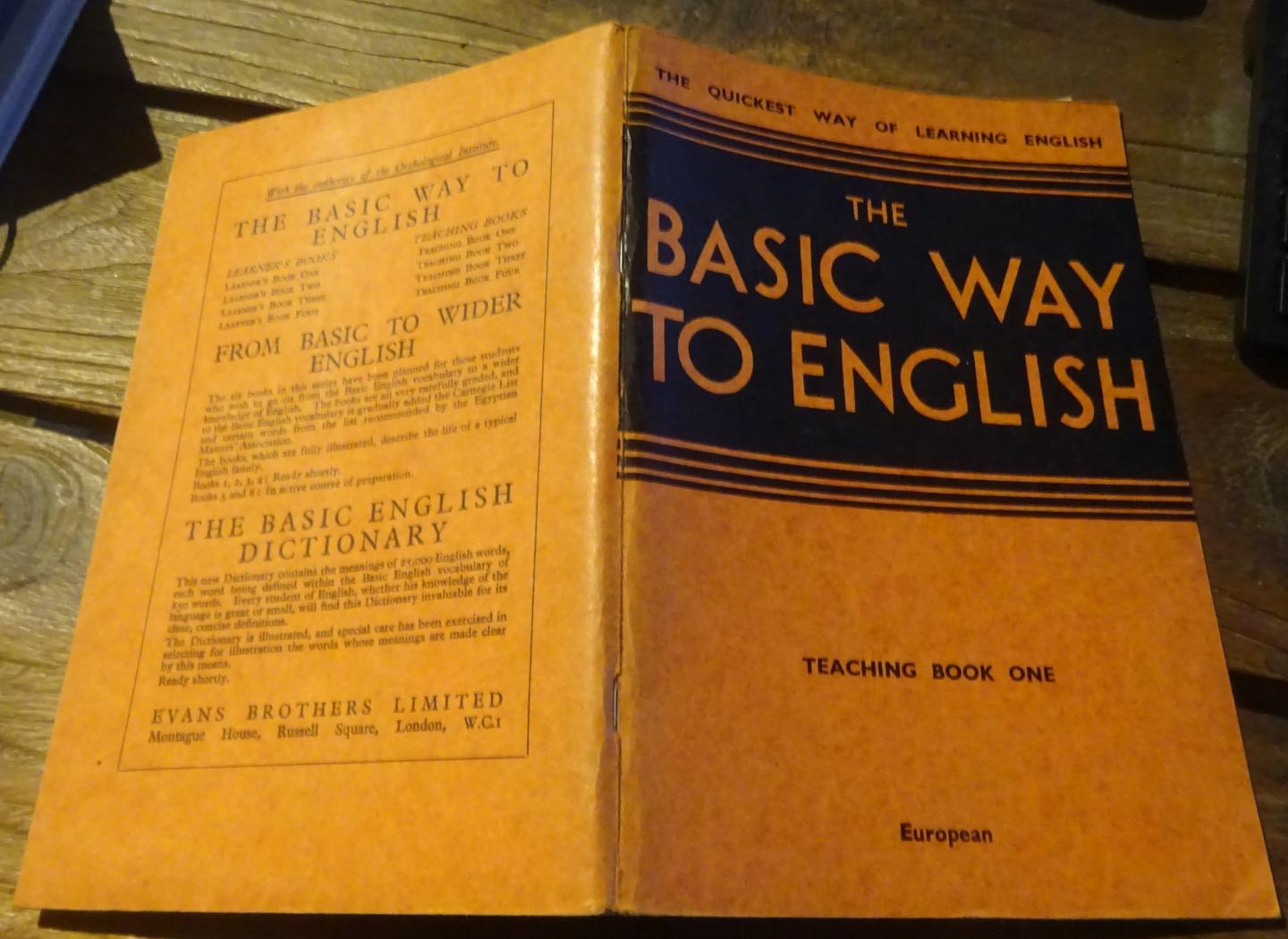 diverse - The Basic Way to English - Teaching book one