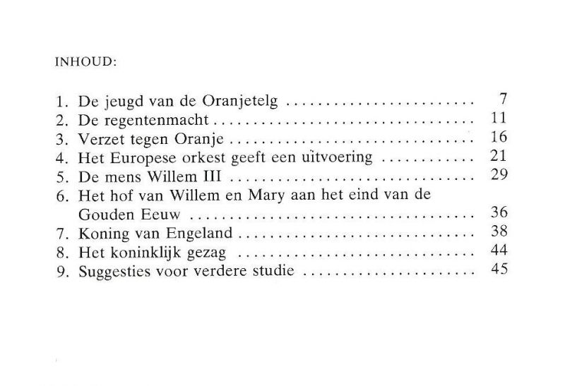 Poll, G.J. van de - Willem III : 1650-1702 : kind van staat, stadhouder, koning