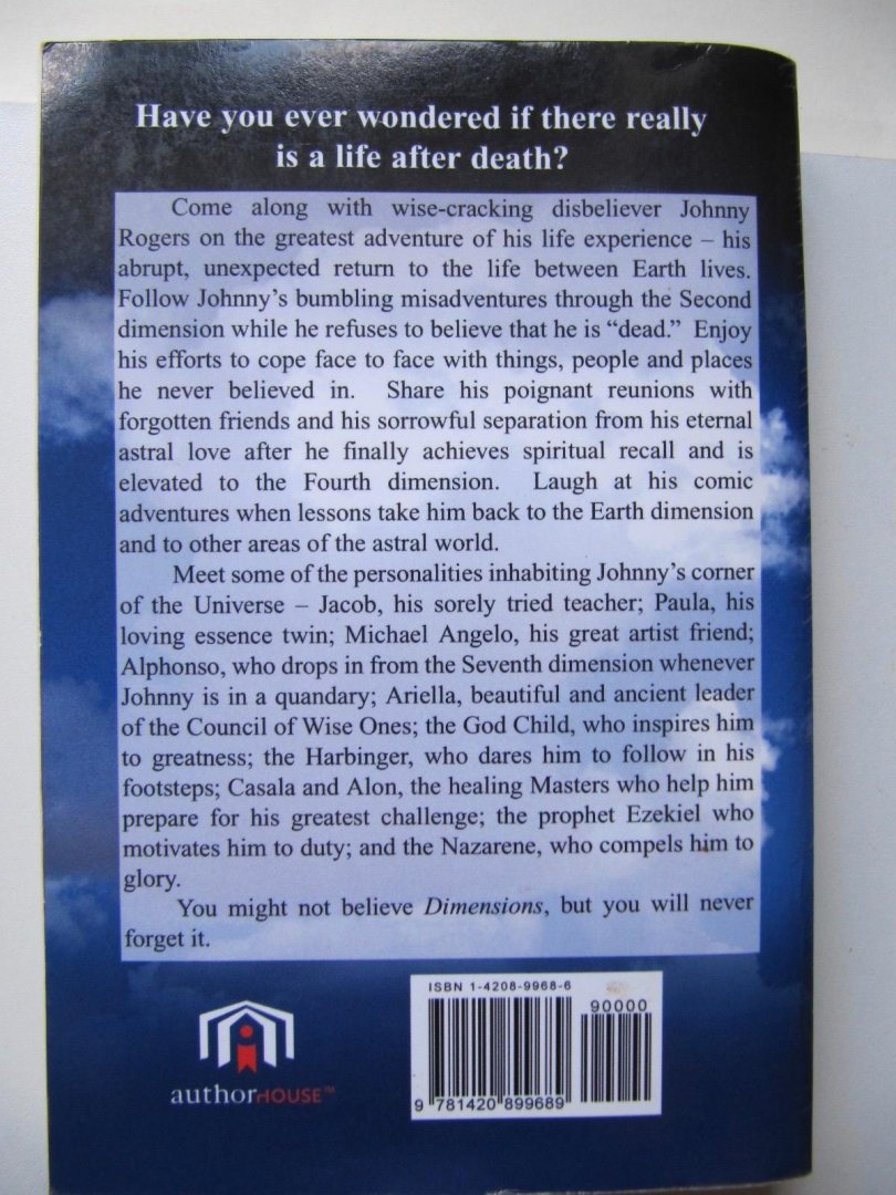 Ben Hanson - Dimensions - a spiritual adventure of epic proportions