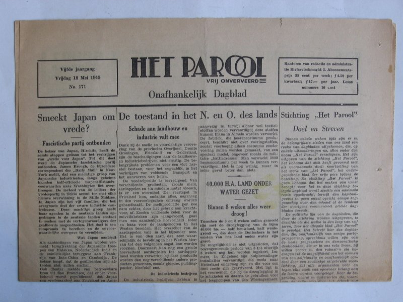  - Het Parool, Dagblad voor Den Haag