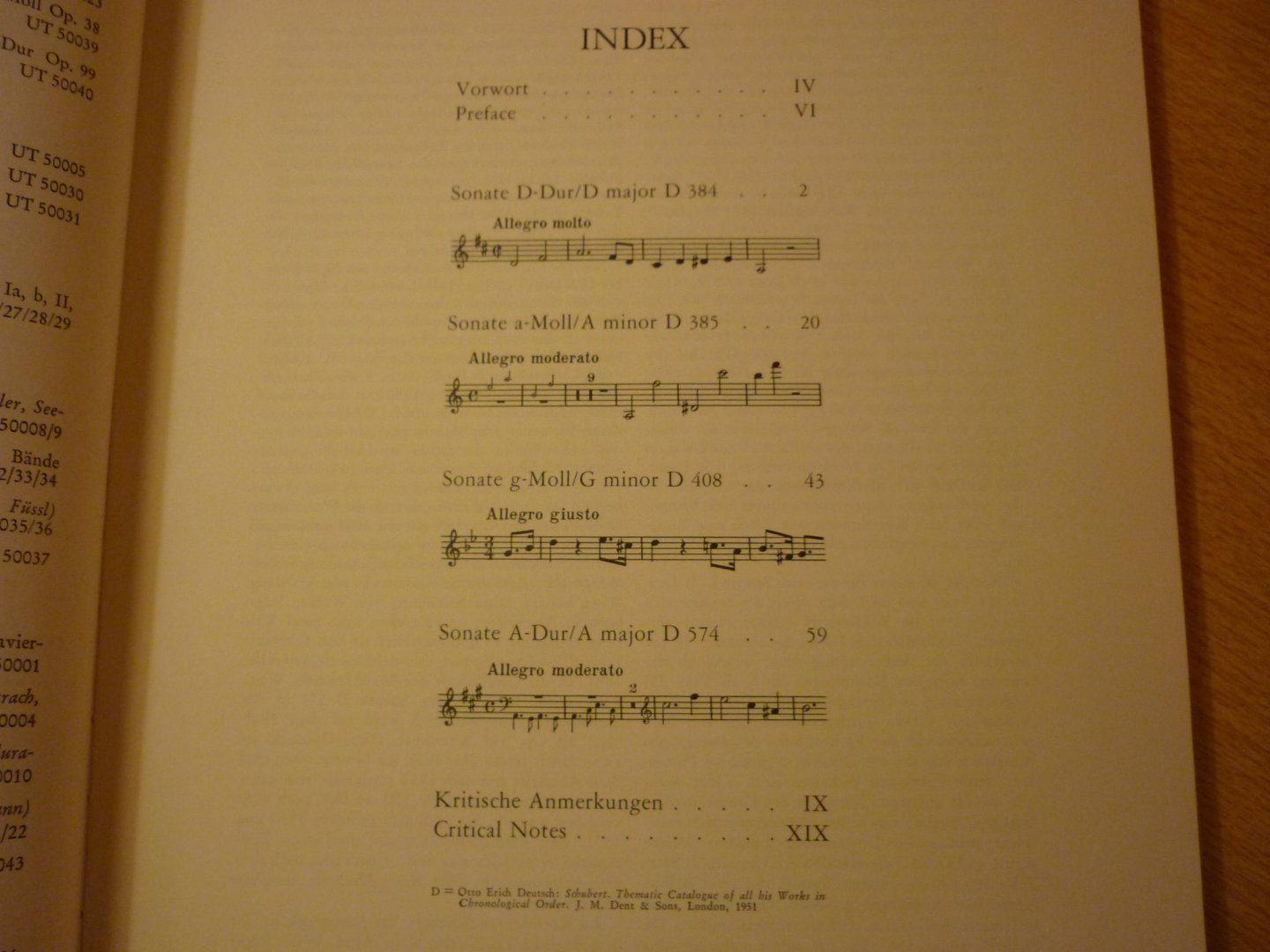 Schubert; Franz (1797–1828) - Sonaten für Klavier und Violine op. 137 und op. 162