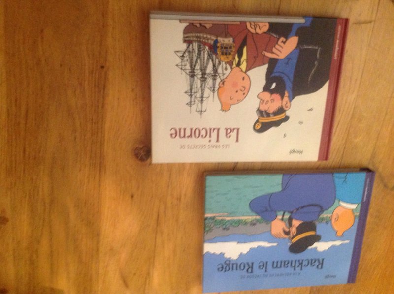 Hergé - tintin  La Licorne en Rackham Le Rouge